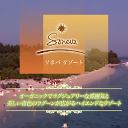 【ソネバリゾート】オーガニックでラグジュアリーな雰囲気と美しい青色のラグーンが広がるハイエンドなリゾート