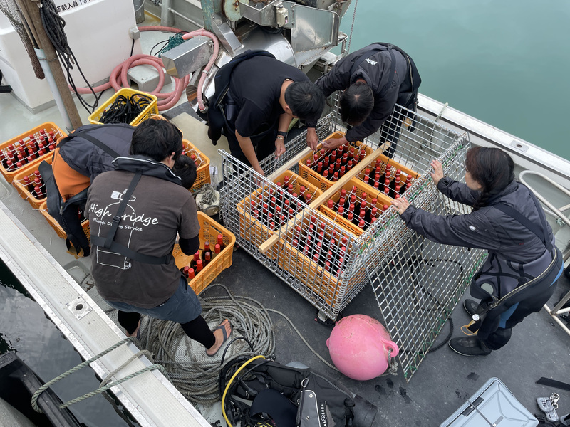 【海底熟成ワイン】いよいよ今週末　陸揚げ！！